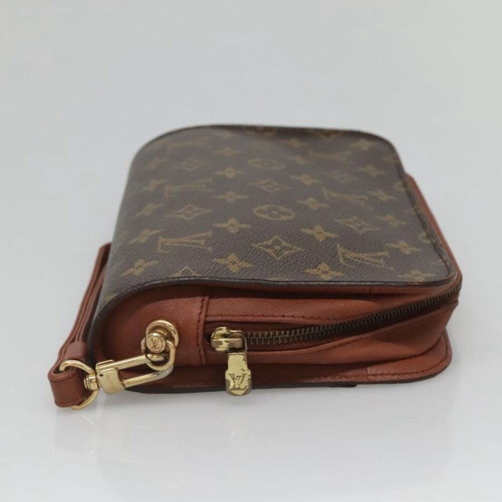 Louis Vuitton Orsay Brown Canvas Clutch Bag (Pre-Owned) - Picture 3 of 16